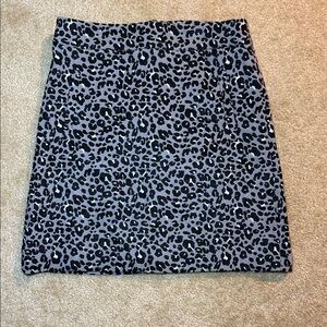 LOFT Leopard Print Women's Skirt